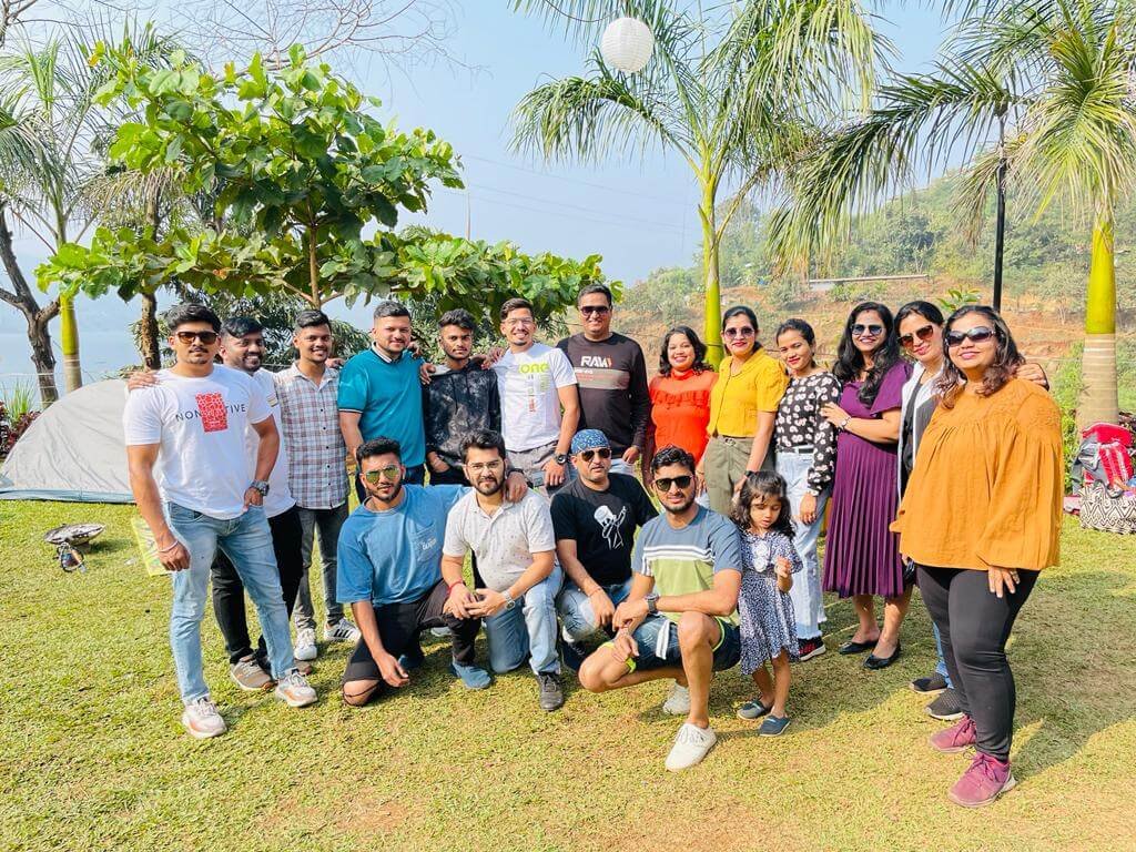 Camping near pawana lake