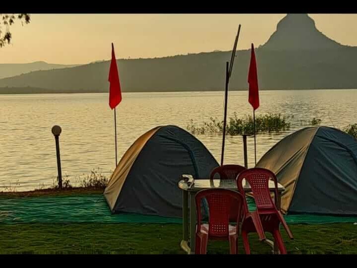 Camping near pawana lake