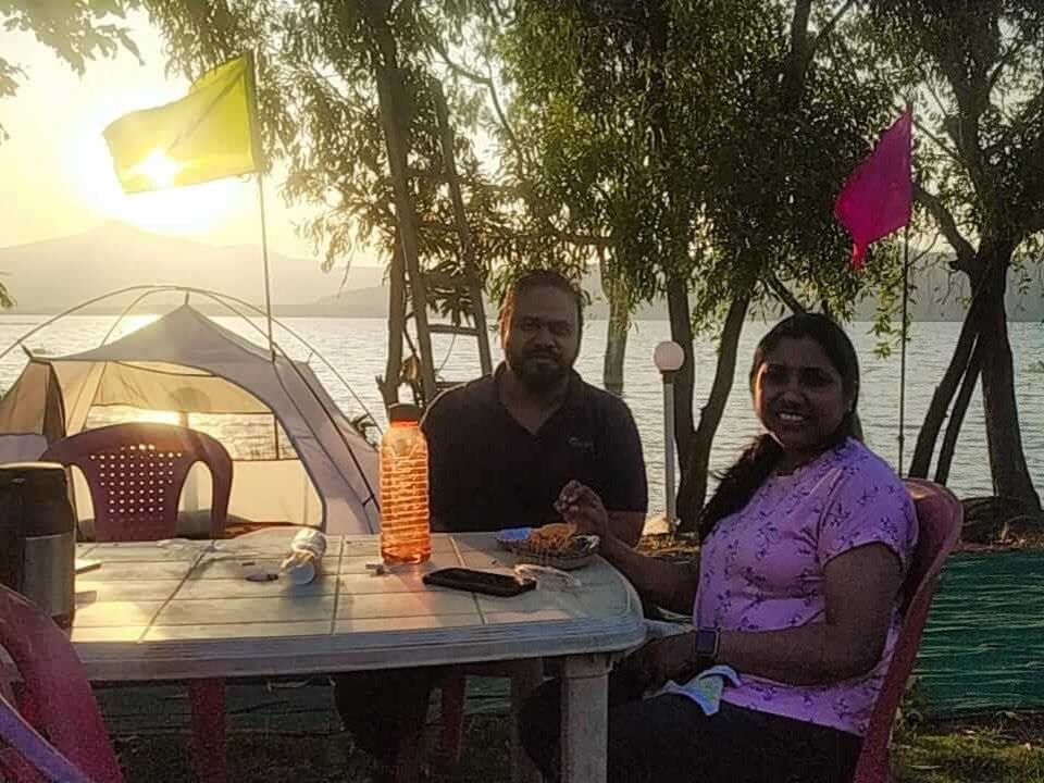 Camping near pawana lake