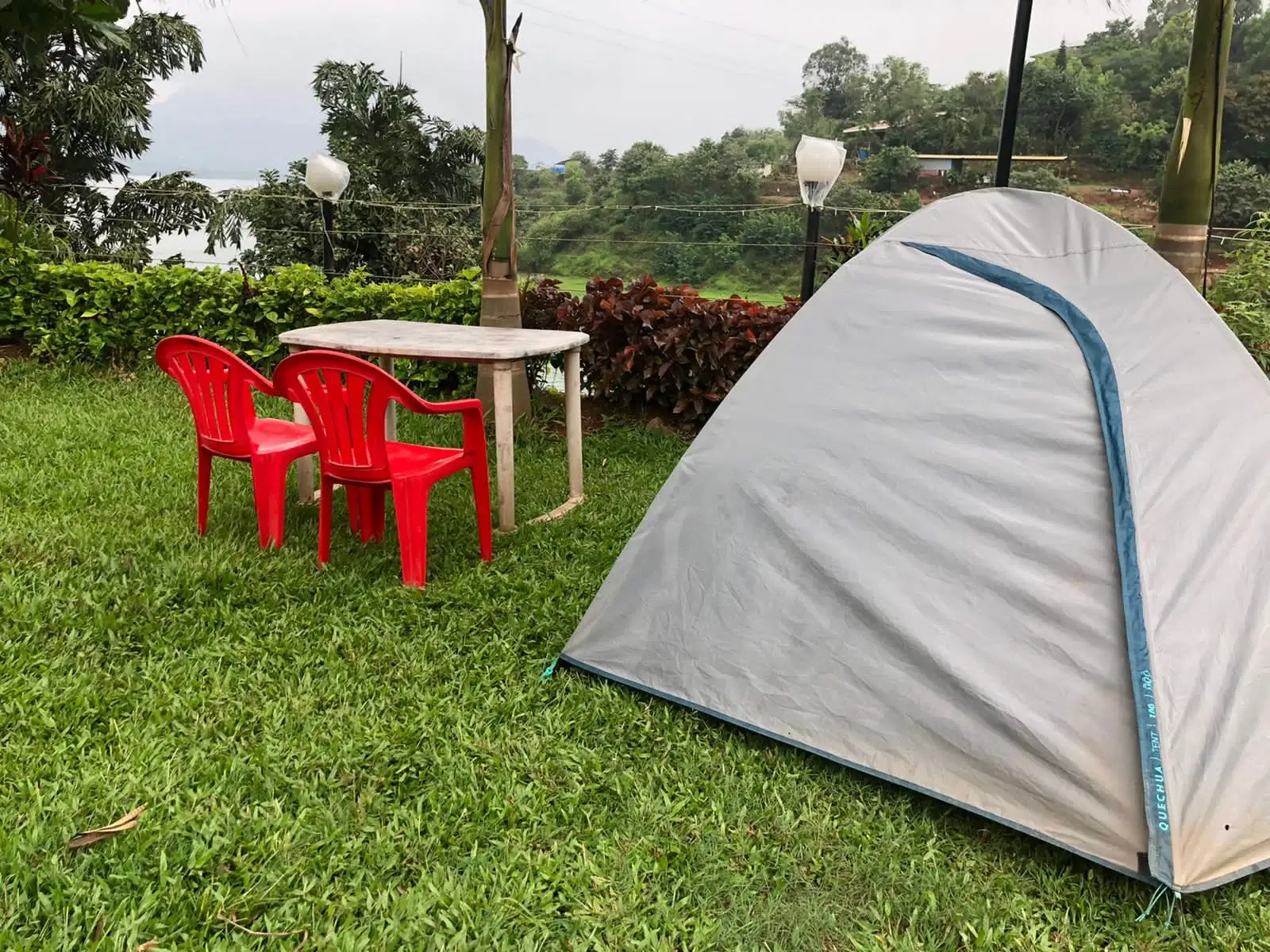 Camping near pawana lake