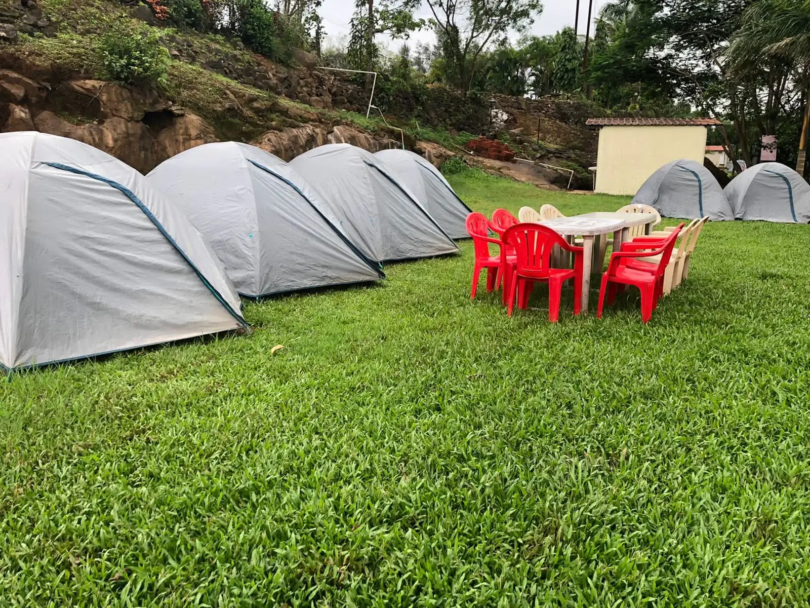 Camping near pawana lake