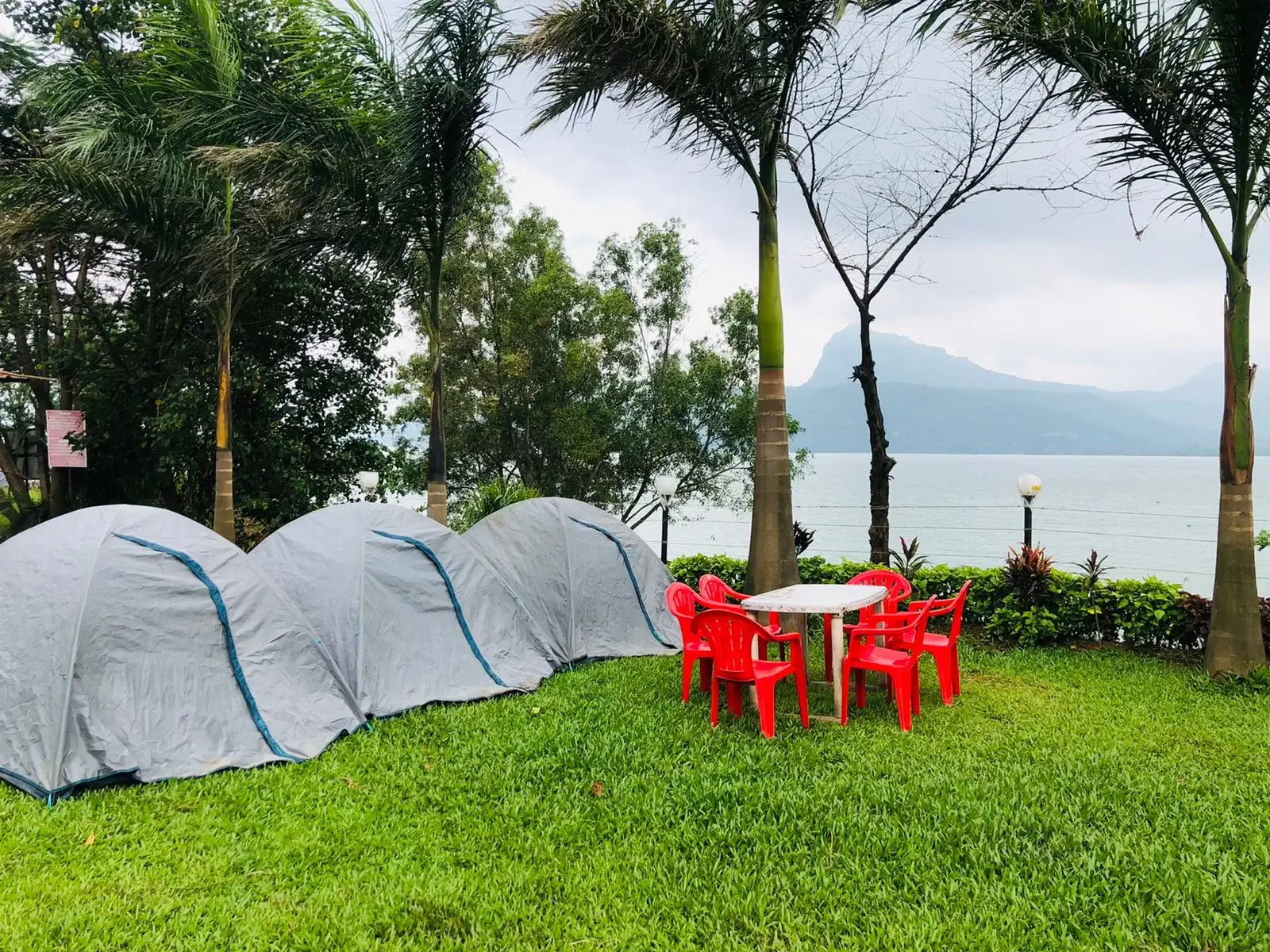 Camping near pawana lake