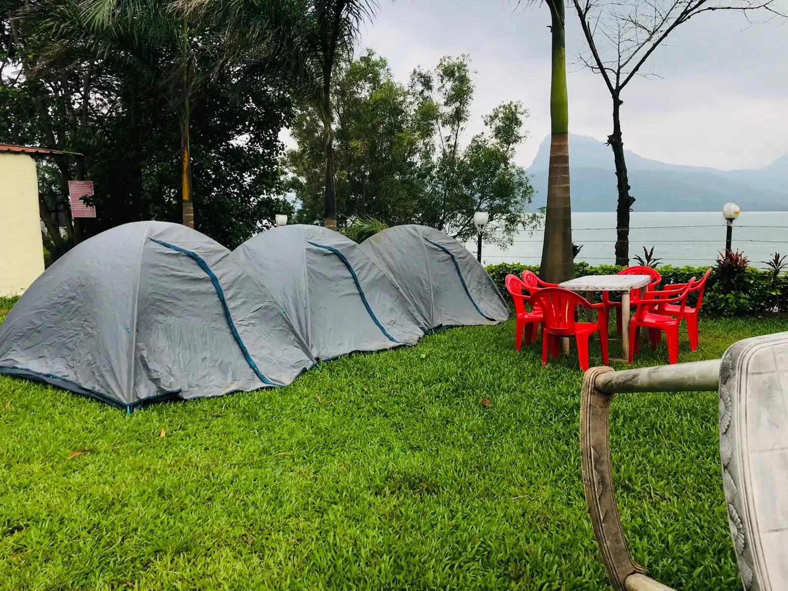 Camping near pawana lake