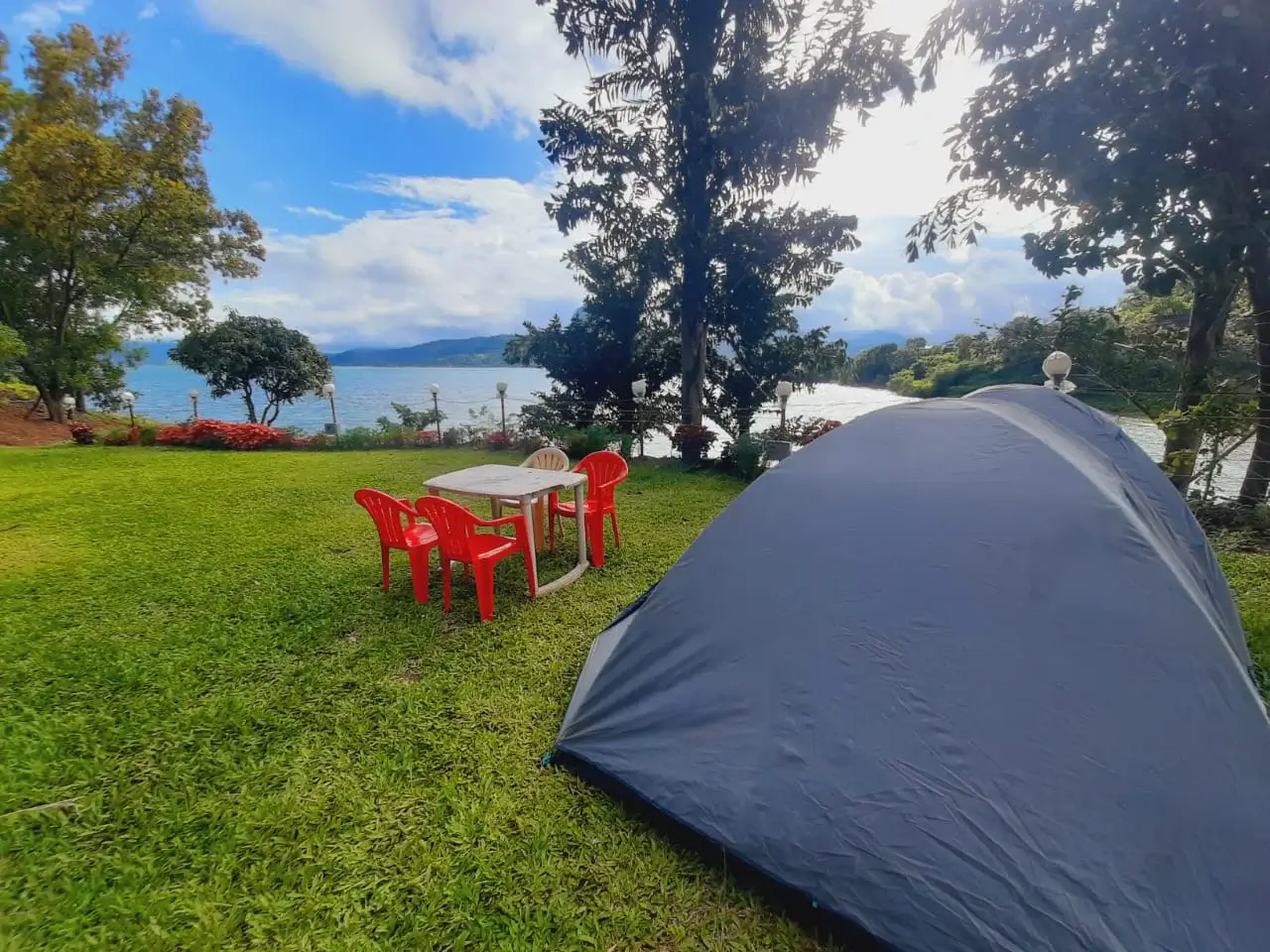 Camping near pawana lake