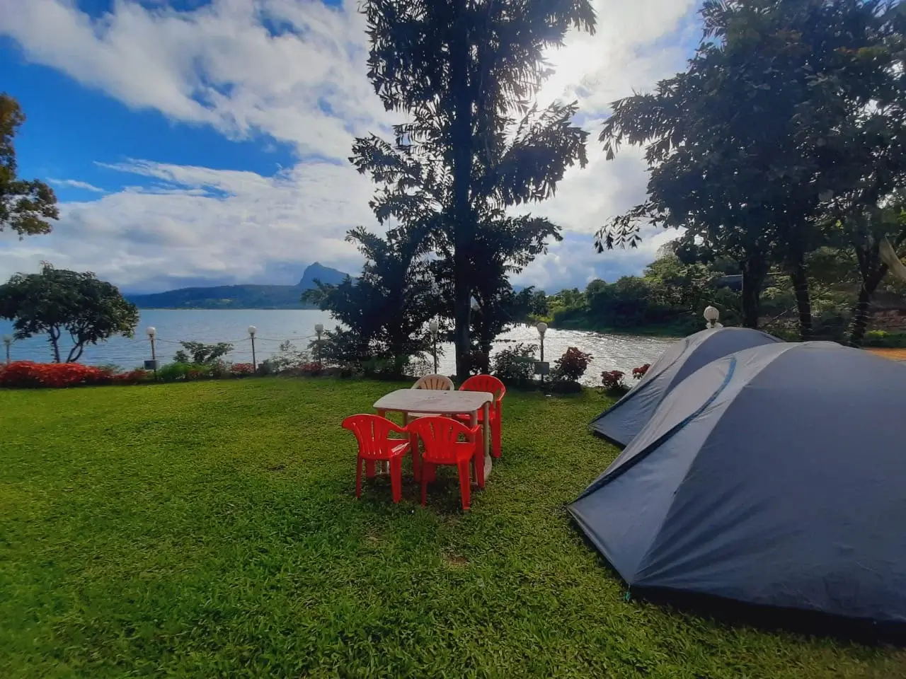 Camping near pawana lake