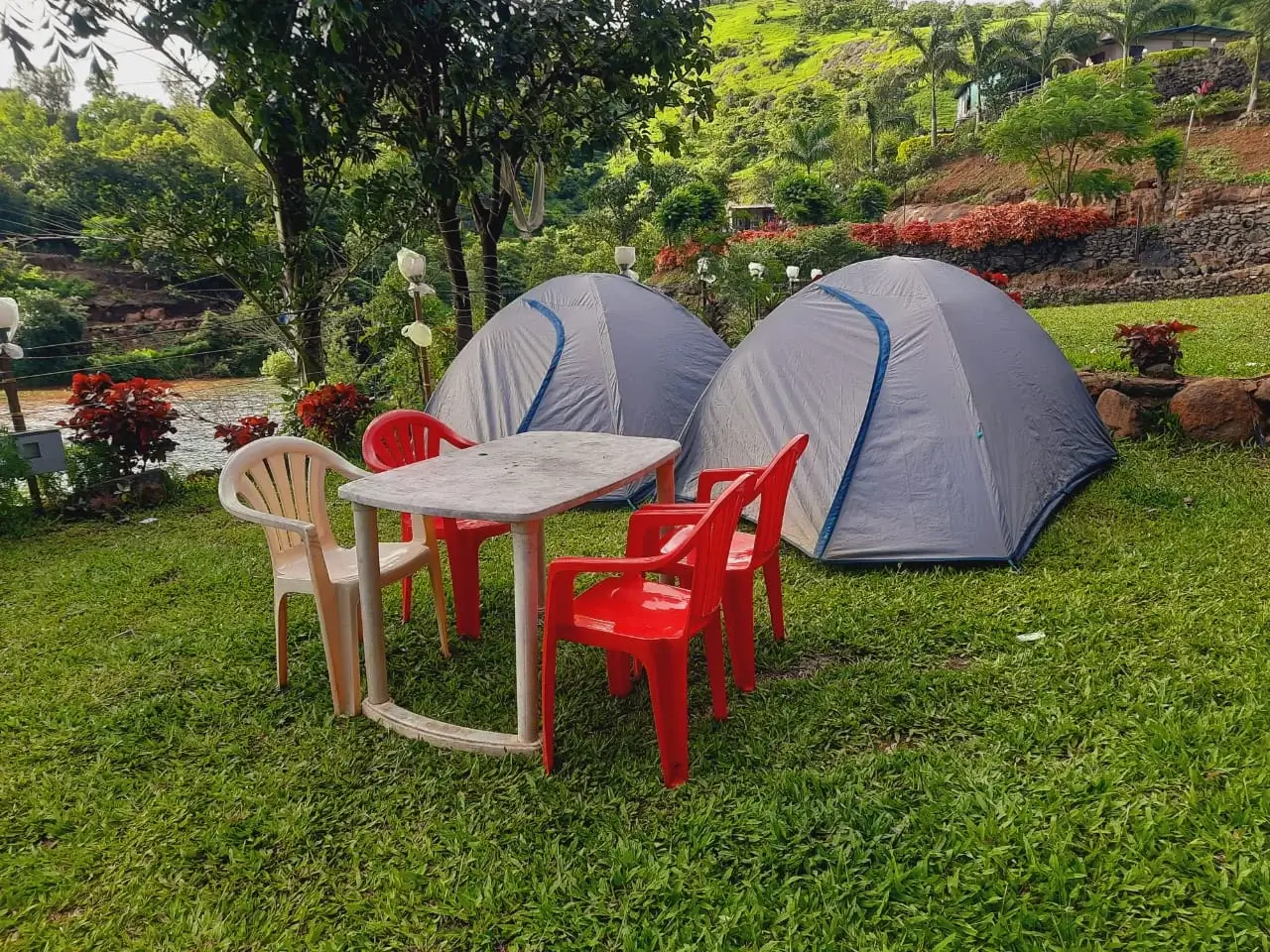 Camping near pawana lake