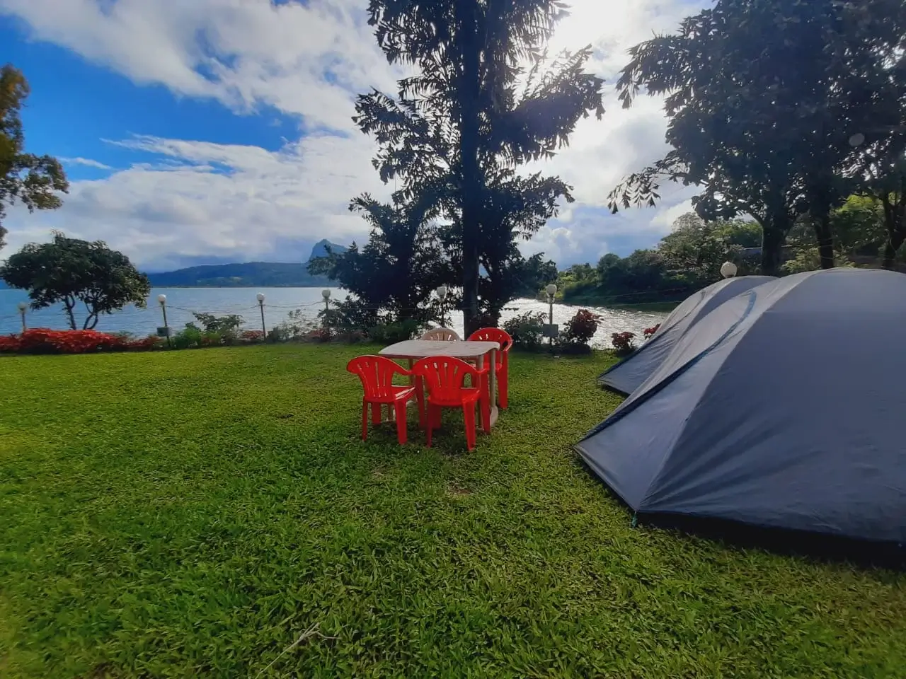 Camping near pawana lake