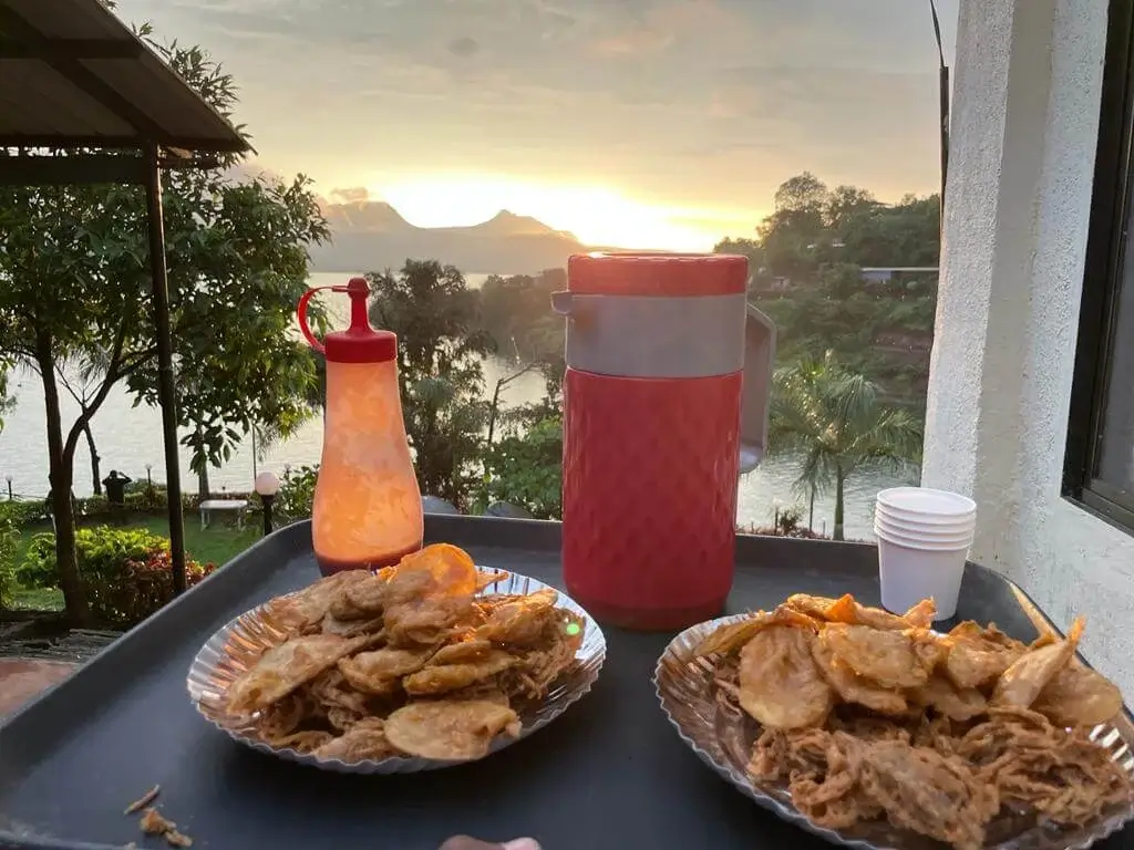 Camping near pawana lake